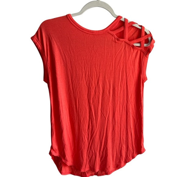 24/7 maurices Tops - Women's orange Short Sleeve Top